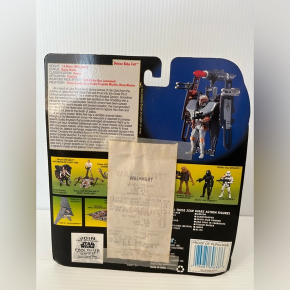 Star Wars: Power of the Force - Deluxe Boba Fett Rocketpack Action Figure - New - Picture 3 of 8